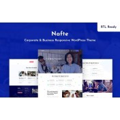 Nafte - Corporate Business WordPress Theme