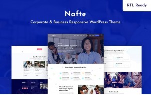 Nafte - Corporate Business WordPress Theme