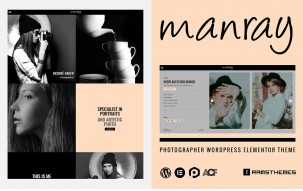 MANRAY - Photographer WordPress Theme