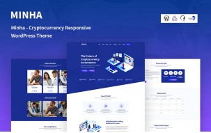 Minha - Cryptocurrency Responsive WordPress Theme