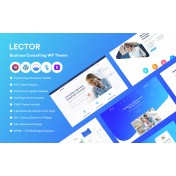 Lector- Business Consulting WordPress Theme.