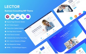 Lector- Business Consulting WordPress Theme.