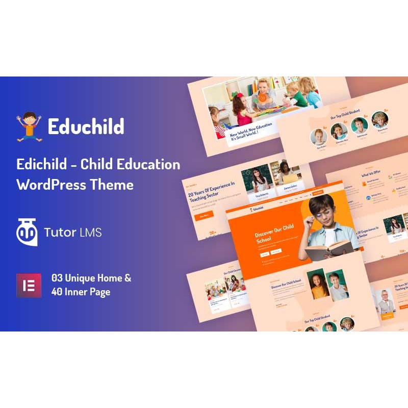 Educhild - Child Education Responsive WordPress Theme