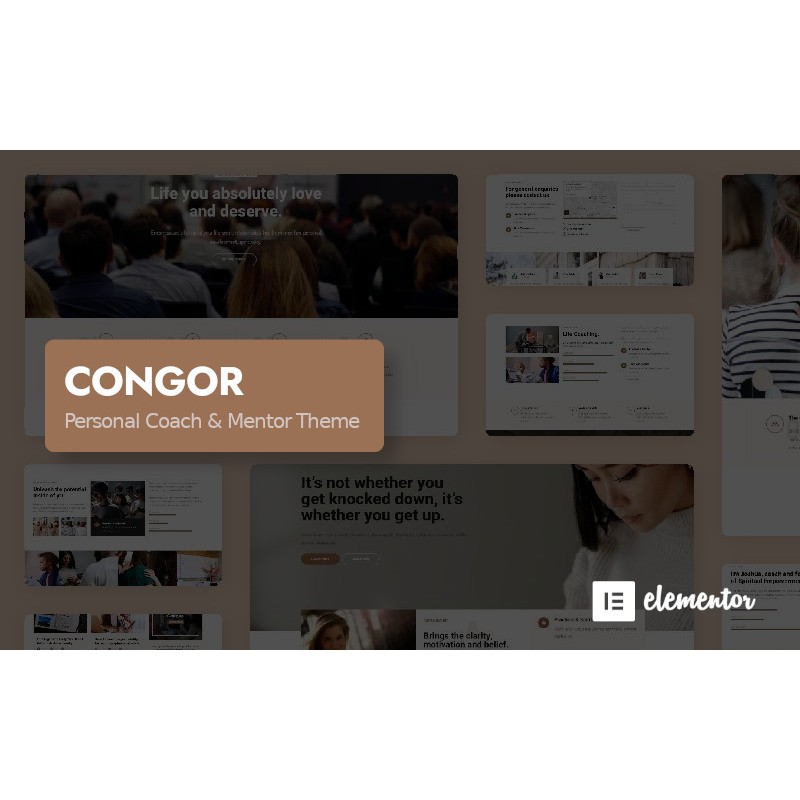 Congor - Personal Coach & Mentor WordPress Theme