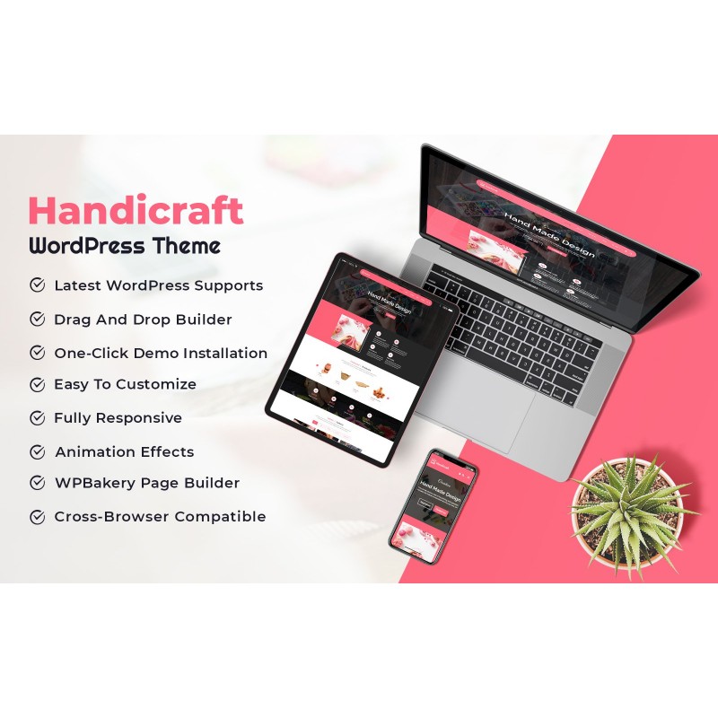 Handicraft - Handmade Shop WordPress Theme