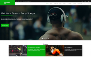 tGymm - Gym and Sport WordPress Theme