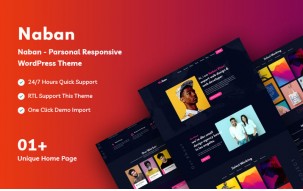 Naban - Personal Responsive WordPress Theme