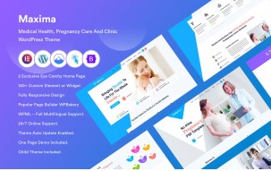 Maxima - Medical Health, Pregnancy Care And Clinic WordPress Theme