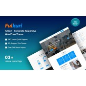 Fulkuri - Corporate Business WordPress Theme