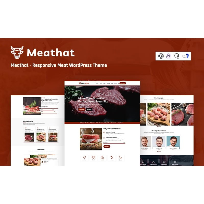 MeatHat - Responsive Meat WordPress Theme