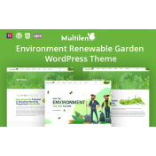 Multilen - Environment Renewable & Gardening WordPress Theme