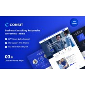 Consit - Business Consulting Responsive WordPress Theme