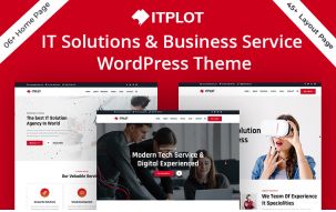 IT-Plot - IT & Web Design Company Elementor WordPress Theme