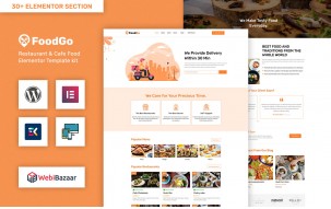 FoodGo - Food & Grocery Local Business Delivery WordPress Theme