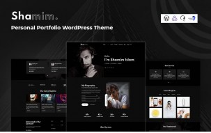 Shamim - Personal Portfolio Responsive WordPress Theme