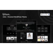 Liton - Personal & CV Responsive WordPress Theme