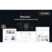 Mazidul Portfolio Responsive WordPress Theme