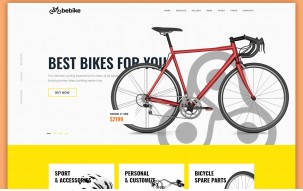 Bebike - Sport Bicycle Store WordPress Theme