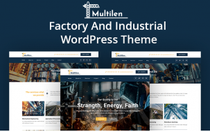 Multilen - Industry & Factory WordPress Theme