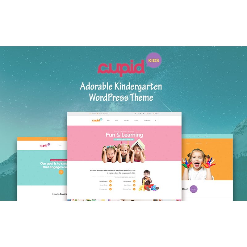 CUPID - Adorable Kindergarten WordPress Theme
