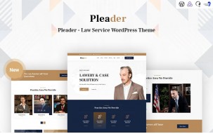 Pleader - Law Service Responsive WordPress Theme