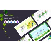 Puregreen - Environment And Ecology Responsive WordPress Theme