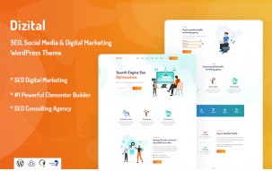 Dizital - SEO, Social Media & Digital Marketing WordPress Theme