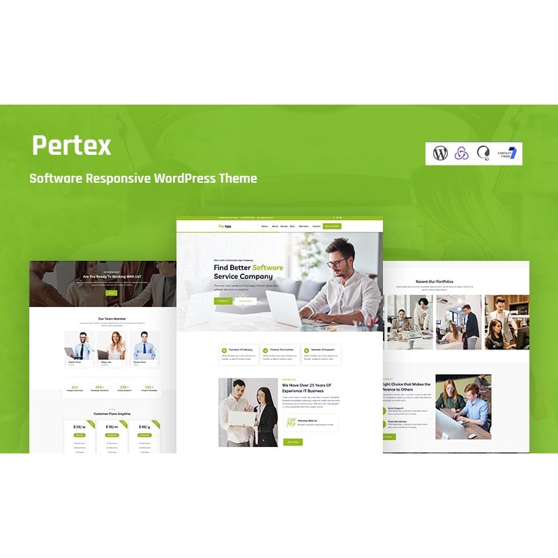 Pertex &ndash; Software Responsive WordPress Theme