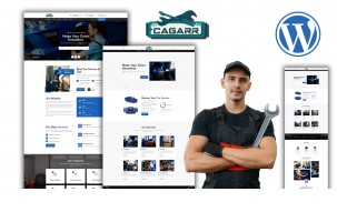 Cagaar Mechanics Car Repair WordPress Theme
