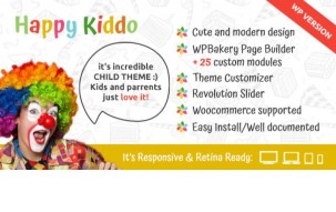 Happy Kiddo - Multipurpose Kids WordPress Theme