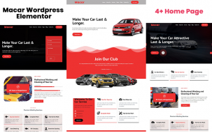 Macar Car Wash And Repair WordPress Theme