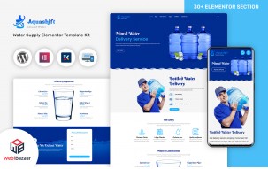 Aquashift - Drinking Water WordPress Delivery Services Theme