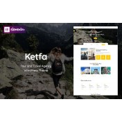 Ketfa &ndash; Tour and Travel Agency WordPress Theme