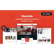 Starntile - Fuel Station, Gas Pump & Architecture WordPress Theme