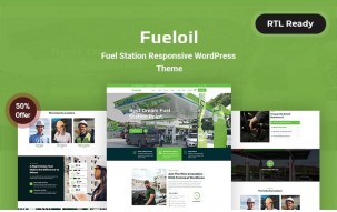Fueloil - Fuel Station Responsive WordPress Theme