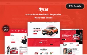 Mycar - Automotive & Mechanic Responsive WordPress Theme
