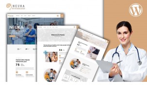 Nueka Therapy Practice WordPress Theme