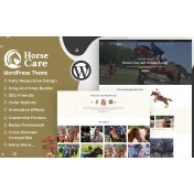 Horses Care - Horse Club and Stables WordPress theme