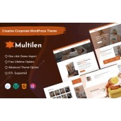 Multilen - Psychology Counseling Business Company WordPress Theme