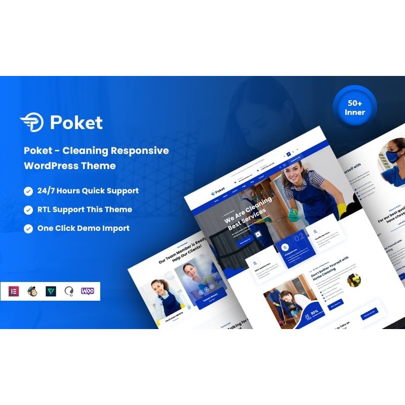 Poket - Cleaner Responsive WordPress Theme