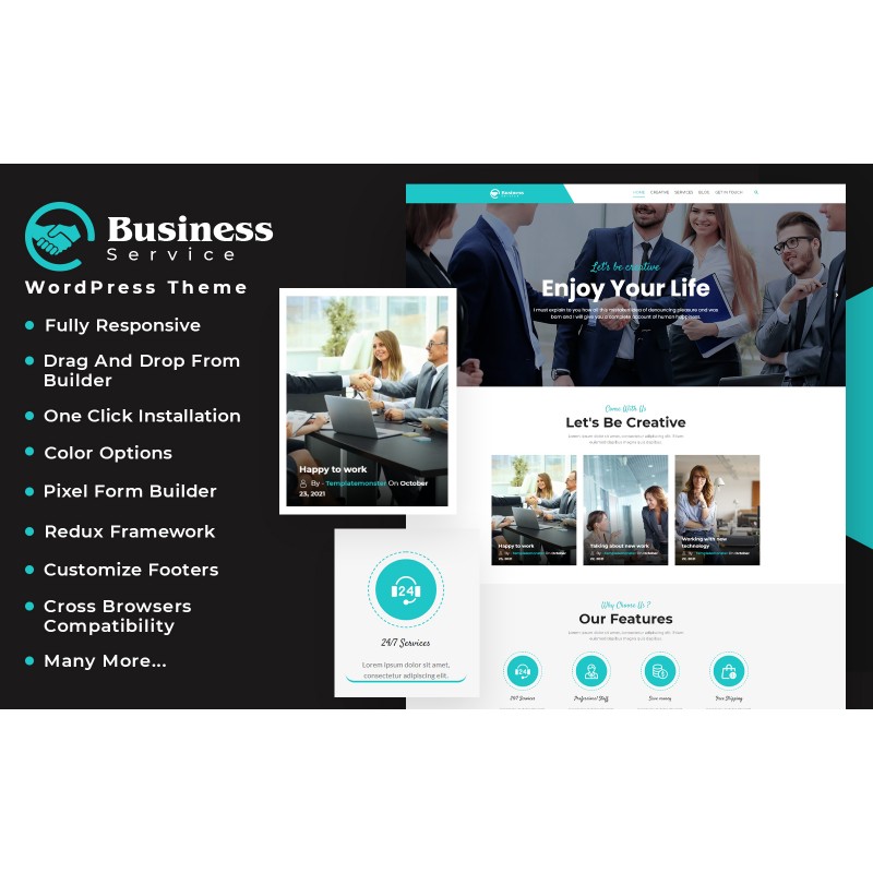 Business Services WordPress Theme