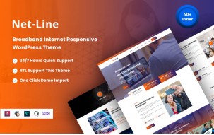 Netline - Broadband Internet Responsive WordPress Theme