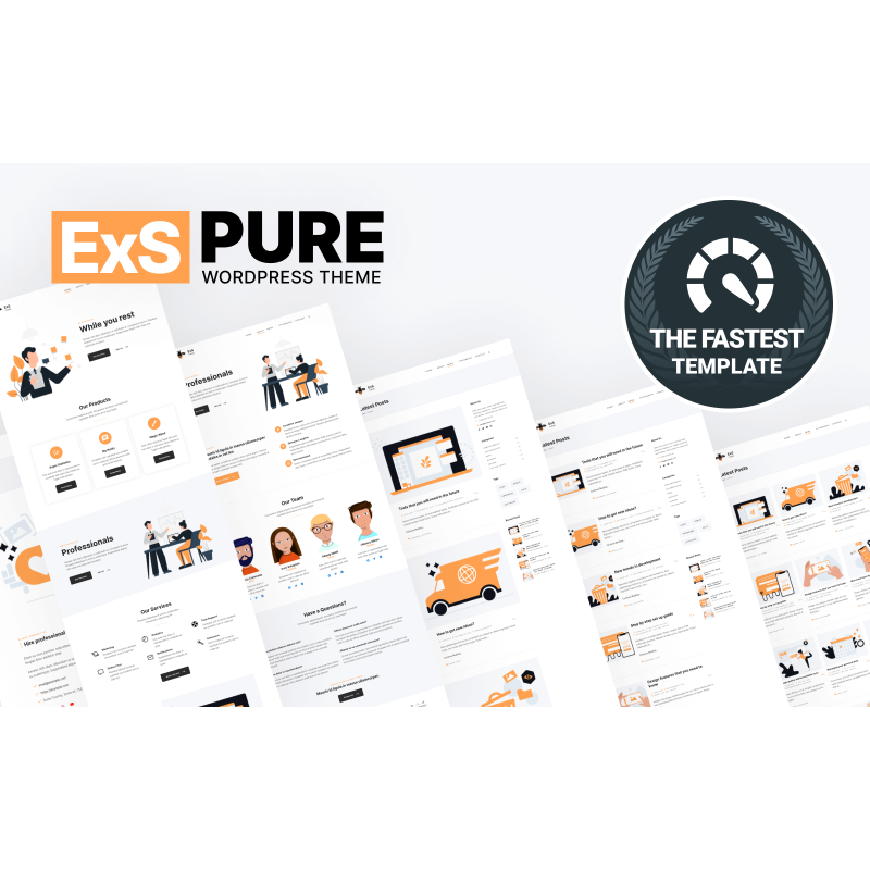 ExS - Business Agency and Blogging WordPress Theme