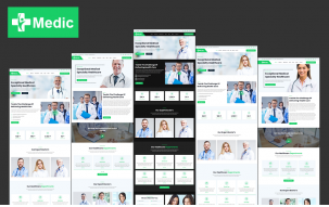 Medic - Hospital, Diagnostic, Clinic, Health, Doctor, and Medical Lab Elementor WordPress Theme