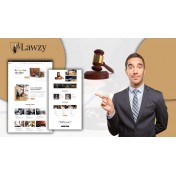 Powar-Lawzy Lawyers and Law Firm Landing Page WordPress Theme
