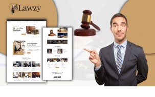 Powar-Lawzy Lawyers and Law Firm Landing Page WordPress Theme