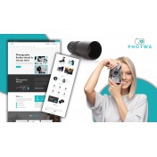 Powar-Photwa Creative Photography Portfolio One Page WordPress Theme