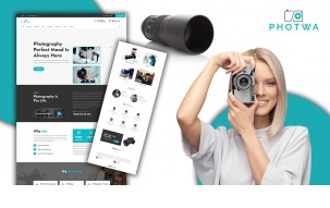 Powar-Photwa Creative Photography Portfolio One Page WordPress Theme