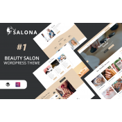 Salona - Nail spa, Massage spa and Salon WordPress Theme