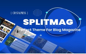 Splitmag - Magazine Style and Blog WordPress Theme